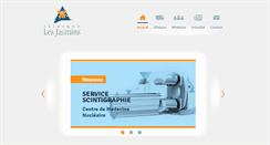 Desktop Screenshot of clinique-les-jasmins.com